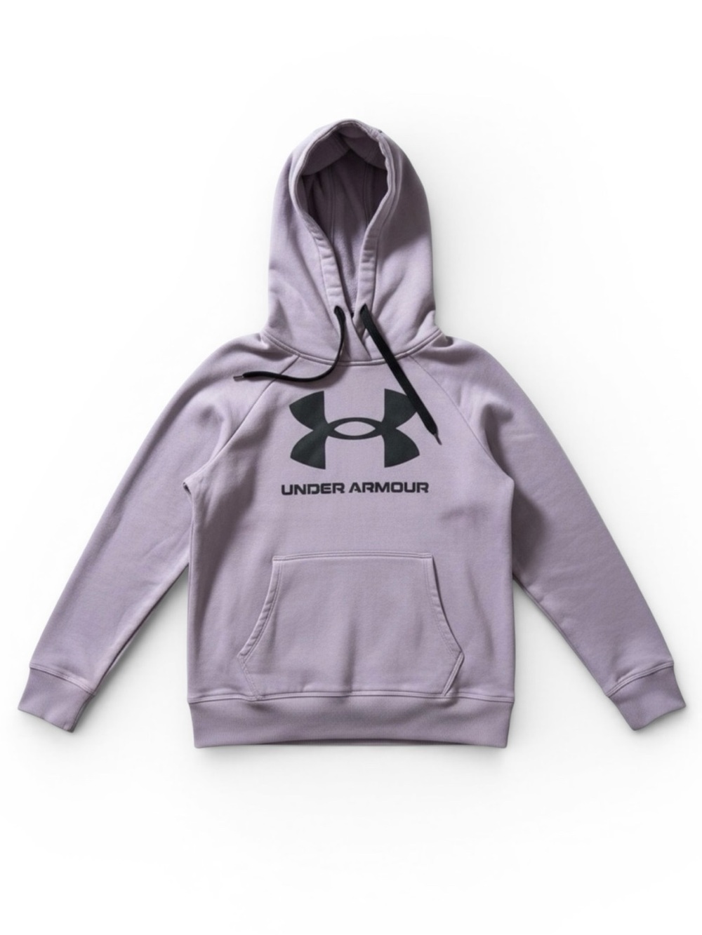 Under Armour Fleece Logo Hoodie Pullover Athletic Athleisure Lavender Small